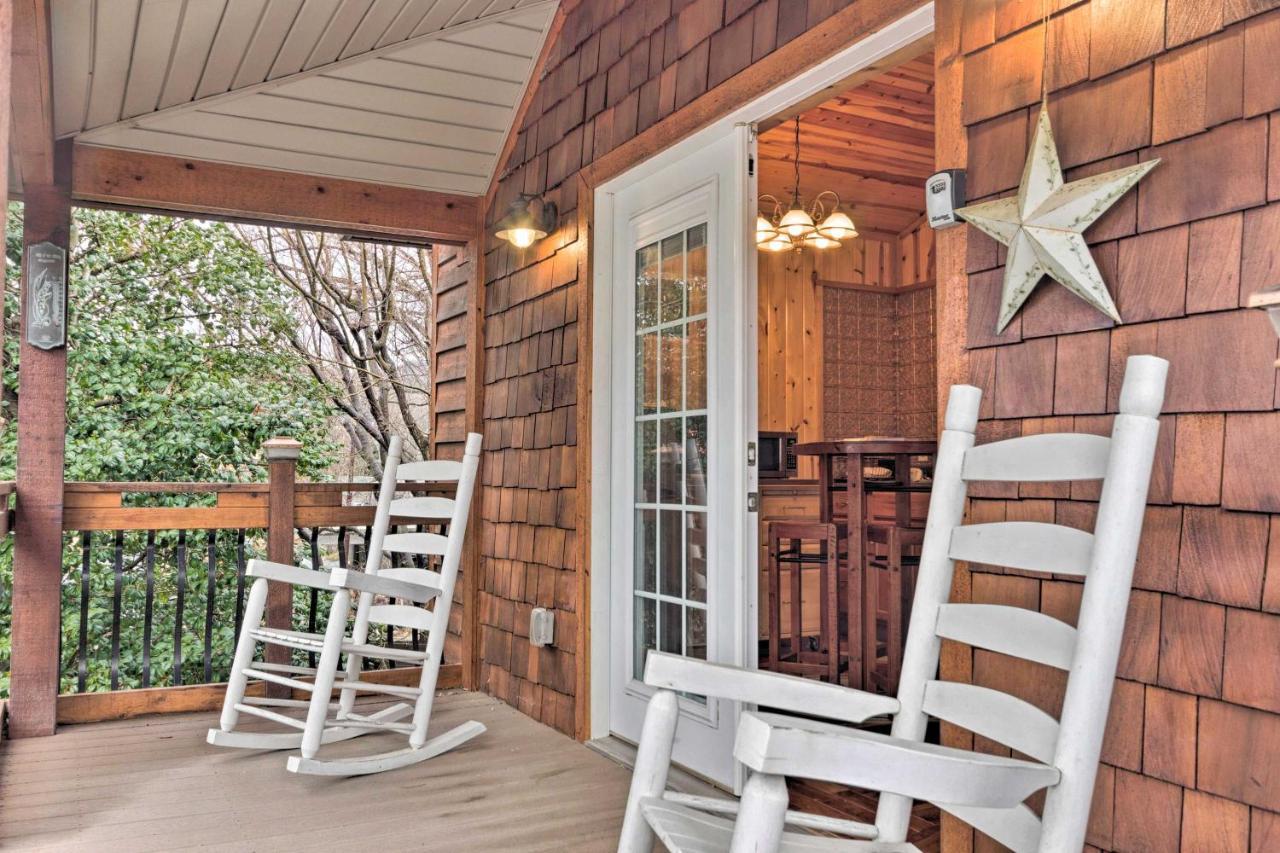 The Boat House Creekside Getaway In Hot Springs! Apartment Exterior photo