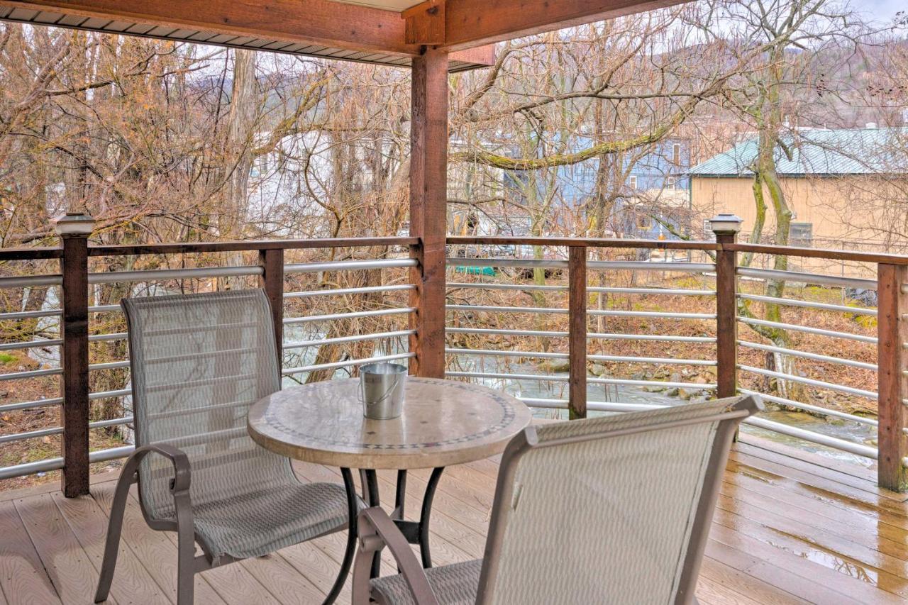 The Boat House Creekside Getaway In Hot Springs! Apartment Exterior photo
